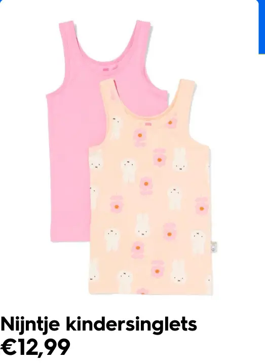 Promotie: Nijntje kindersinglets