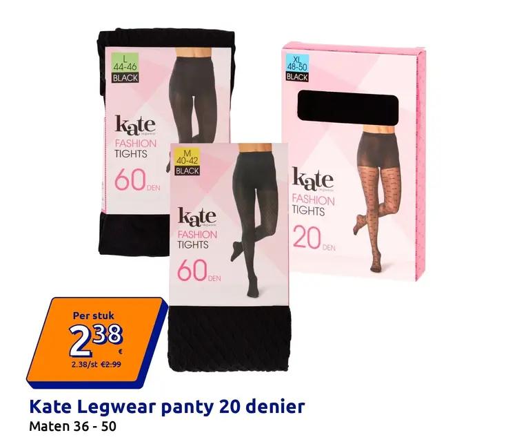Promotie: Kate Legwear panty 20 denier