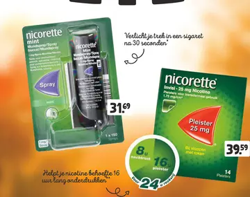 Aanbieding: nicorette Mondspray/Spray buccal/Mundspray