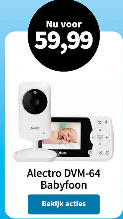 Aanbieding: DVM-64 Babyfoon