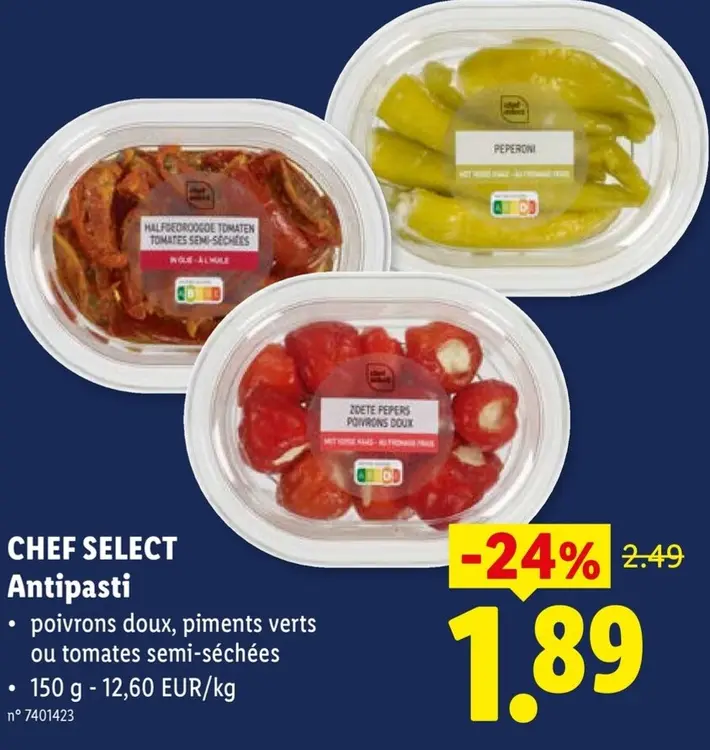 Offre: Antipasti