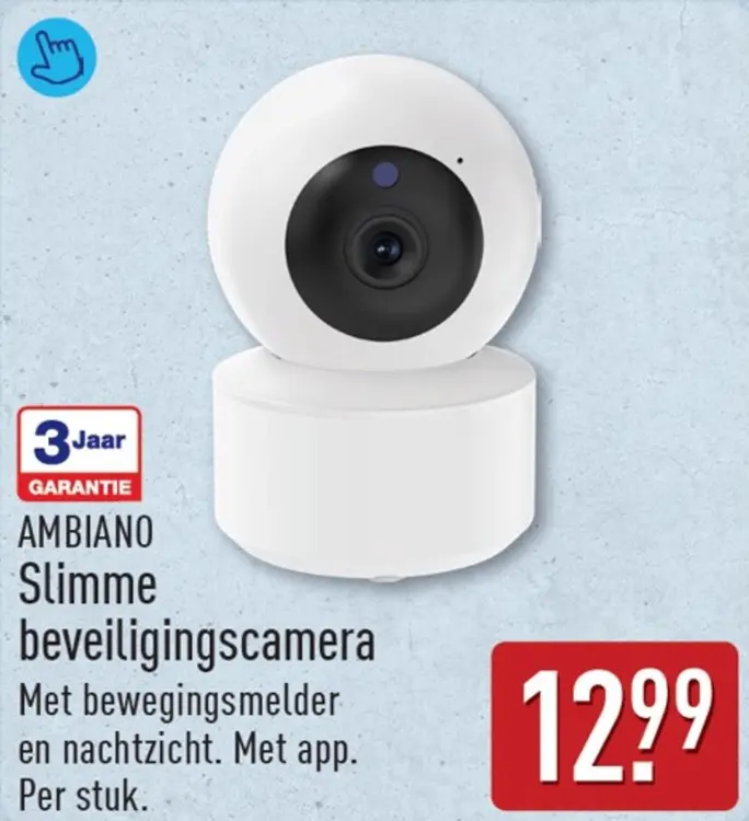 Aanbieding: Slimme beveiligingscamera