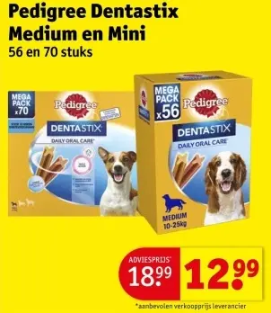 Promotie: Dentastix Medium en Mini
