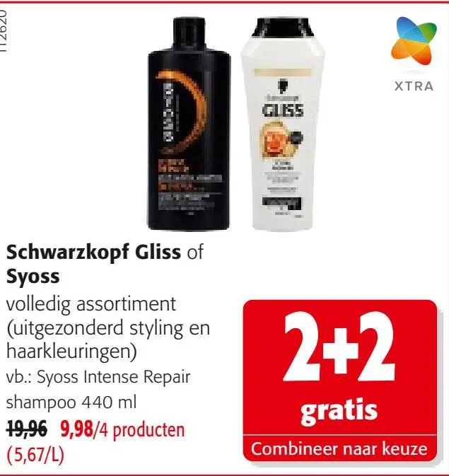 Promotie: Schwarzkopf Gliss of Syoss