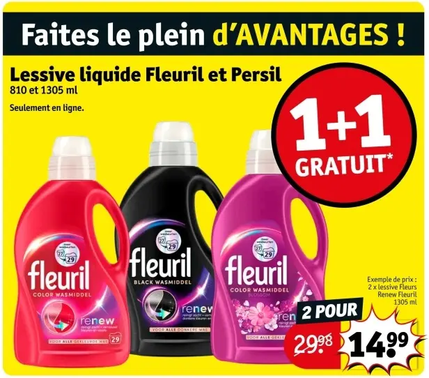 Offre: Lessive liquide