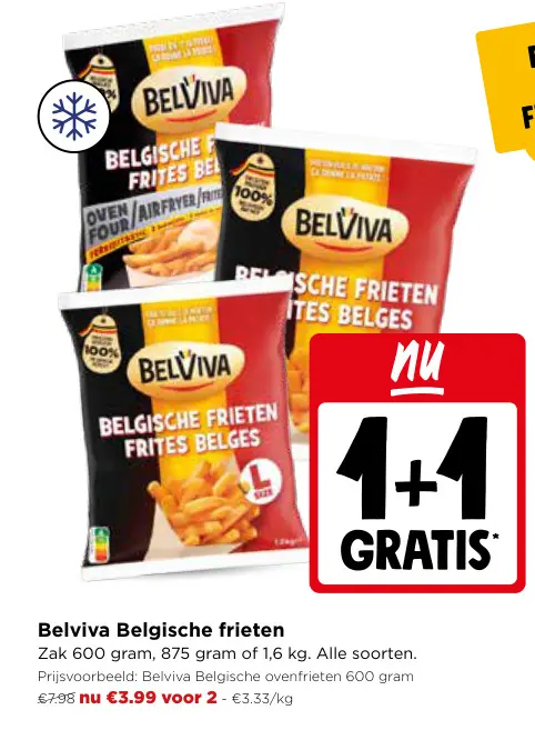 Promotie: Belgische frieten
