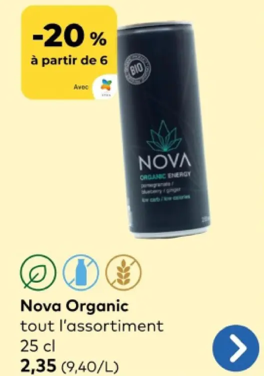 Offre: Nova Organic