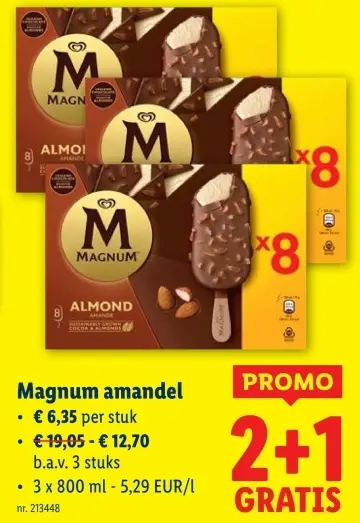 Promotie: Magnum amandel