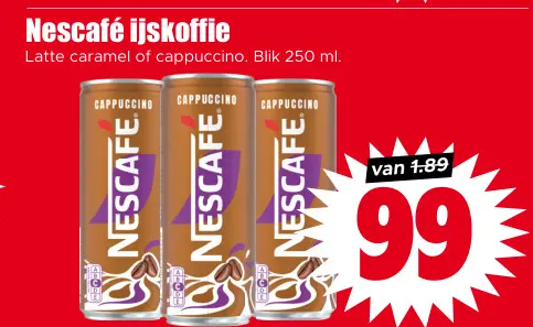 Aanbieding: Nescafé ijskoffie