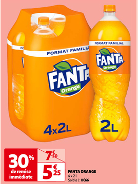 Aanbieding: FANTA ORANGE