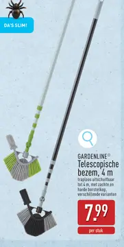 Aanbieding: GARDENLINE® Telescopische bezem