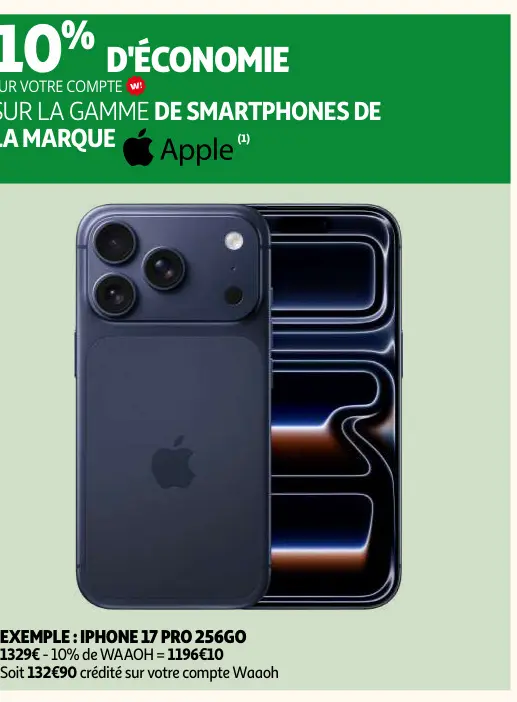 Offre: Iphone 17 pro 256go