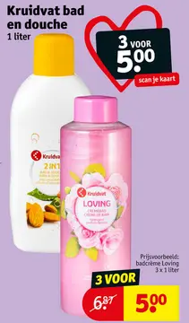 Aanbieding: Kruidvat Bad en douche