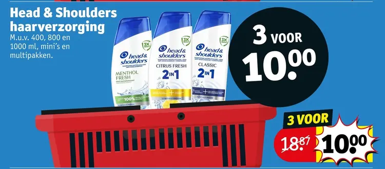 Promotie: Head & Shoulders haarverzorging