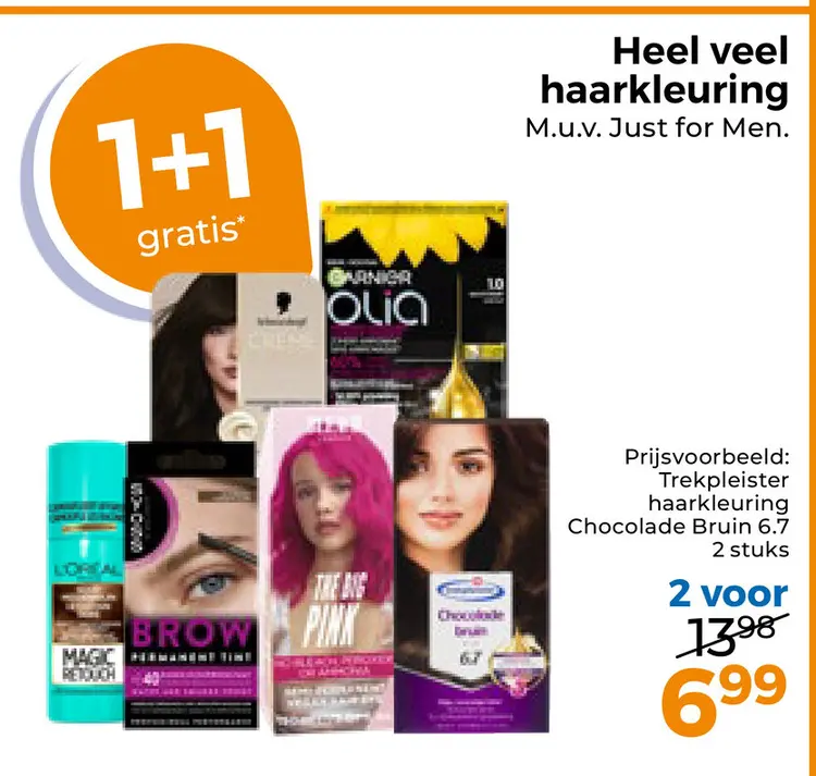 Aanbieding: Haarkleuring