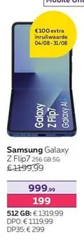 Aanbieding: Samsung Galaxy Z Flip7
