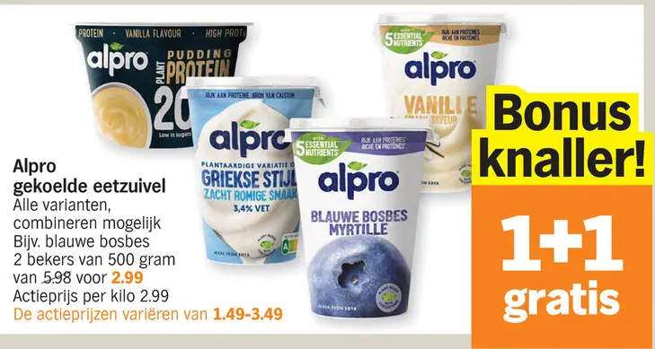 Promotie: Alpro gekoelde eetzuivel