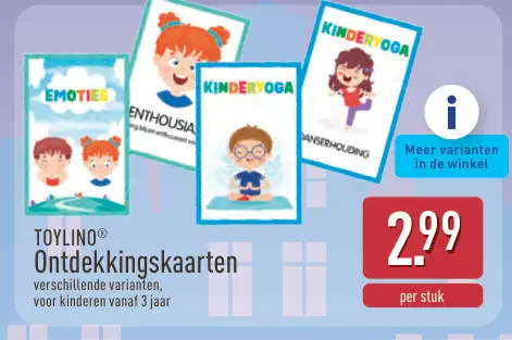 Promotie: Ontdekkingskaarten
