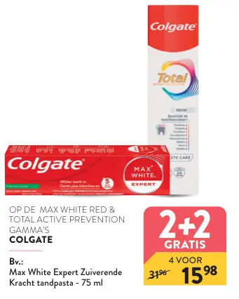 Promotie: Max White Expert Zuiverende Kracht tandpasta