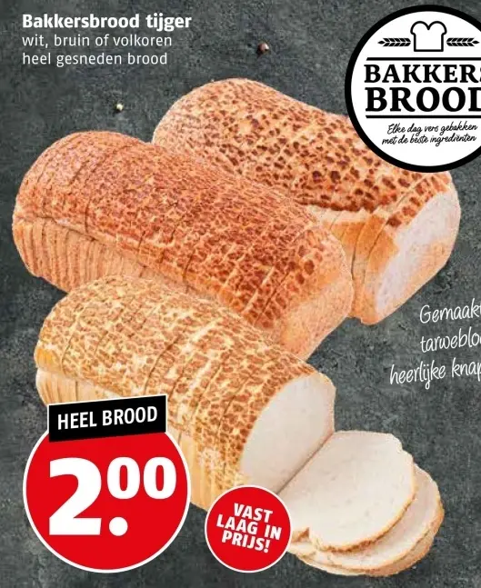 Aanbieding: Bakkersbrood tijger