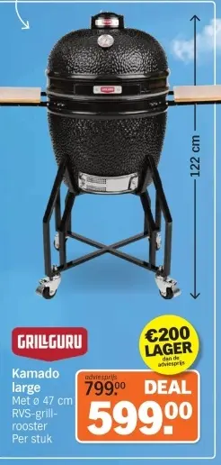 Aanbieding: Kamado large