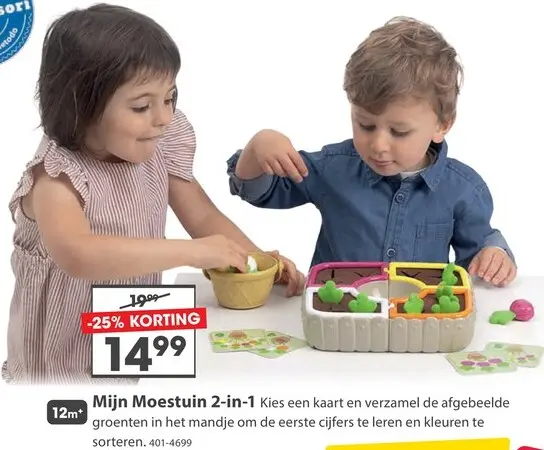 Aanbieding: Mijn Moestuin 2-in-1