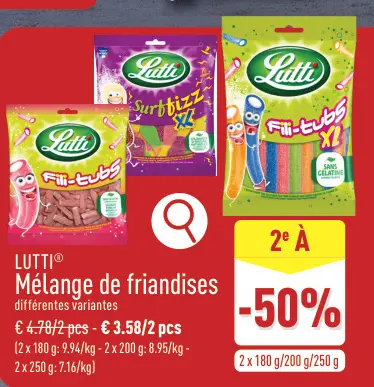 Offre: Mélange de friandises