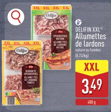 Offre: Allumettes de lardons