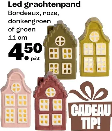 Promotie: Led grachtenpand