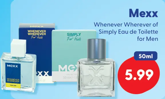 Aanbieding: Whenever Wherever or Simply Eau de Toilette f