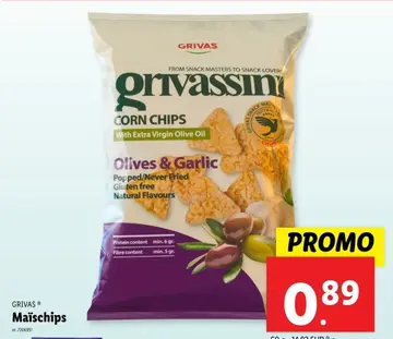 Aanbieding: GRIVAS Maïschips