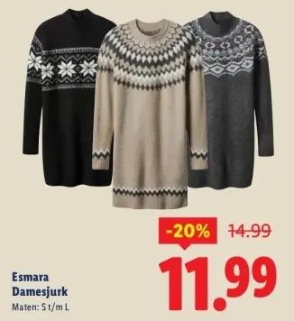 Aanbieding: Damesjurk