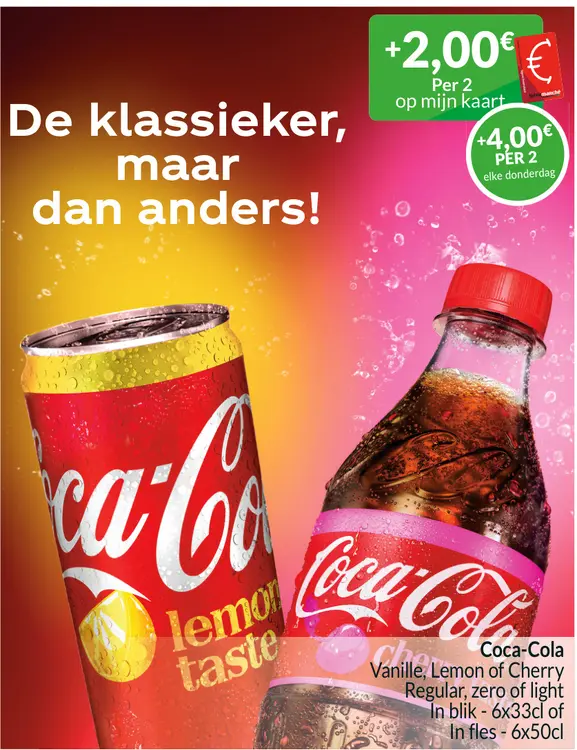 Promotie: Coca-Cola
