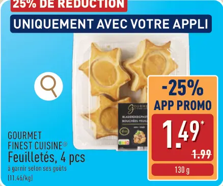 Offre: GOURMET FINEST CUISINE® Pommes noisettes