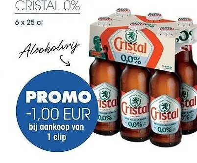 Promotie: Cristal 0%