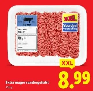 Aanbieding: Extra mager rundergehakt