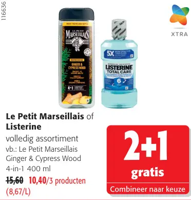 Promotie: Volledig assortiment