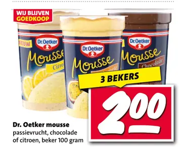 Aanbieding: Dr. Oetker mousse