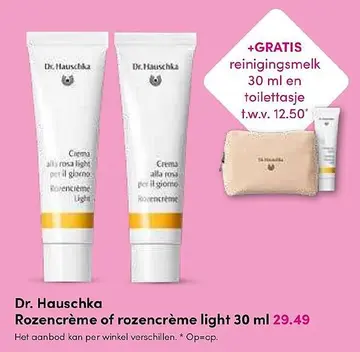 Aanbieding: Rozencrème of rozencrème light