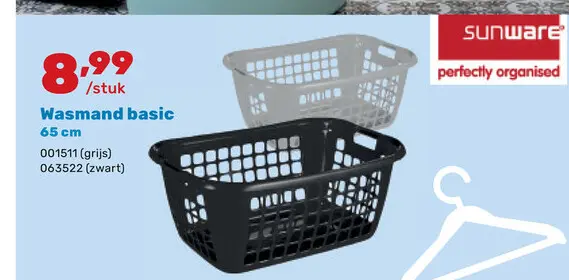 Promotie: Wasmand basic