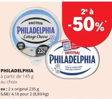 Offre: Fromage à tartiner