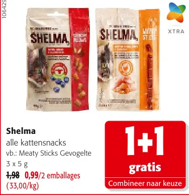 Promotie: alle kattensnacks