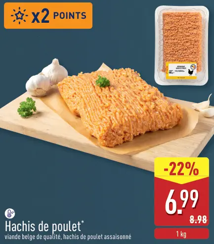 Offre: Hachis de poulet