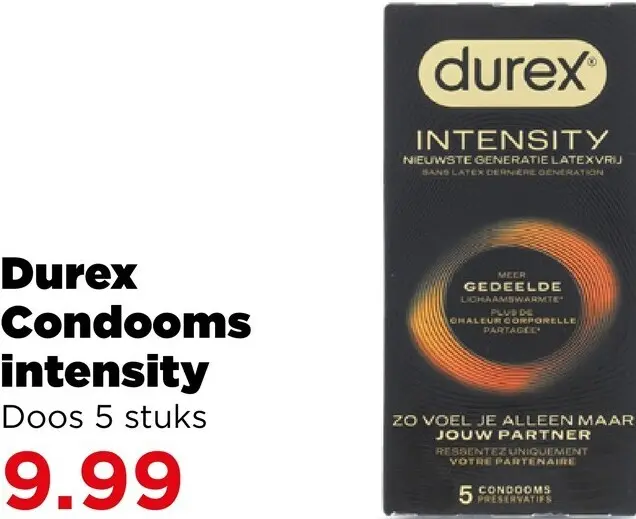 Aanbieding: Condooms intensity