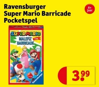 Promotie: Super Mario Barricade Pocketspel