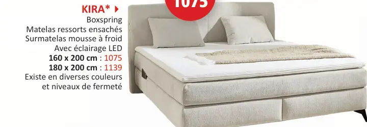 Offre: KIRA Boxspring