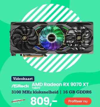Aanbieding: AMD Radeon RX 9070 XT