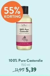 Aanbieding: De Tuinen 100% Pure Castorolie - 150ml