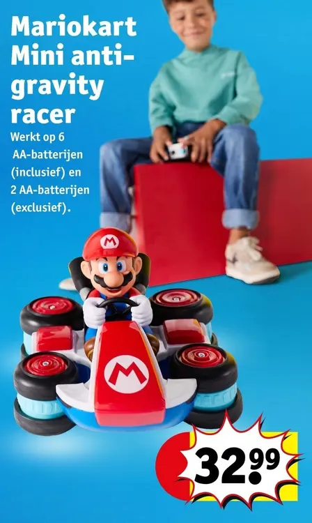 Promotie: Mariokart Mini anti-gravity racer