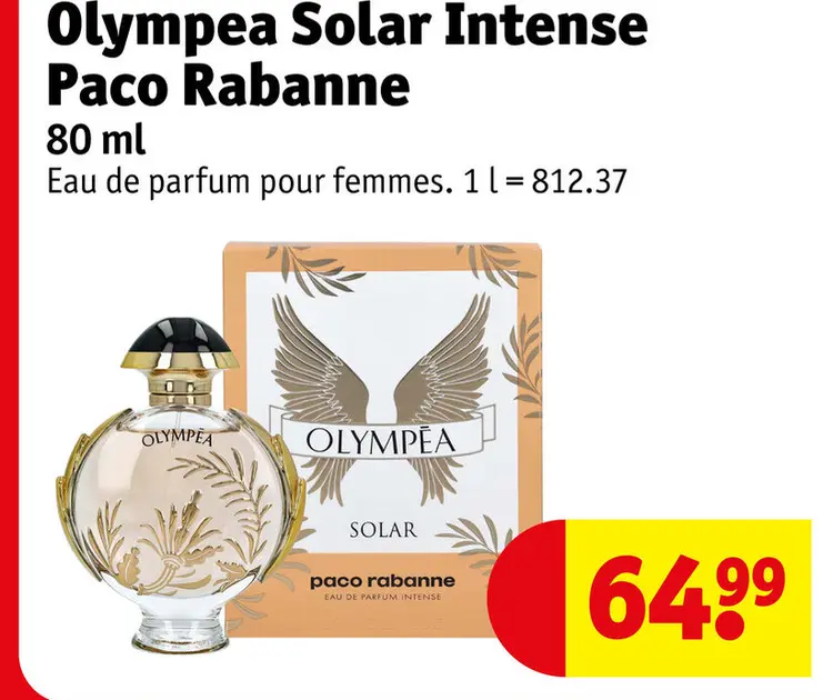 Offre: Olympea Solar Intense